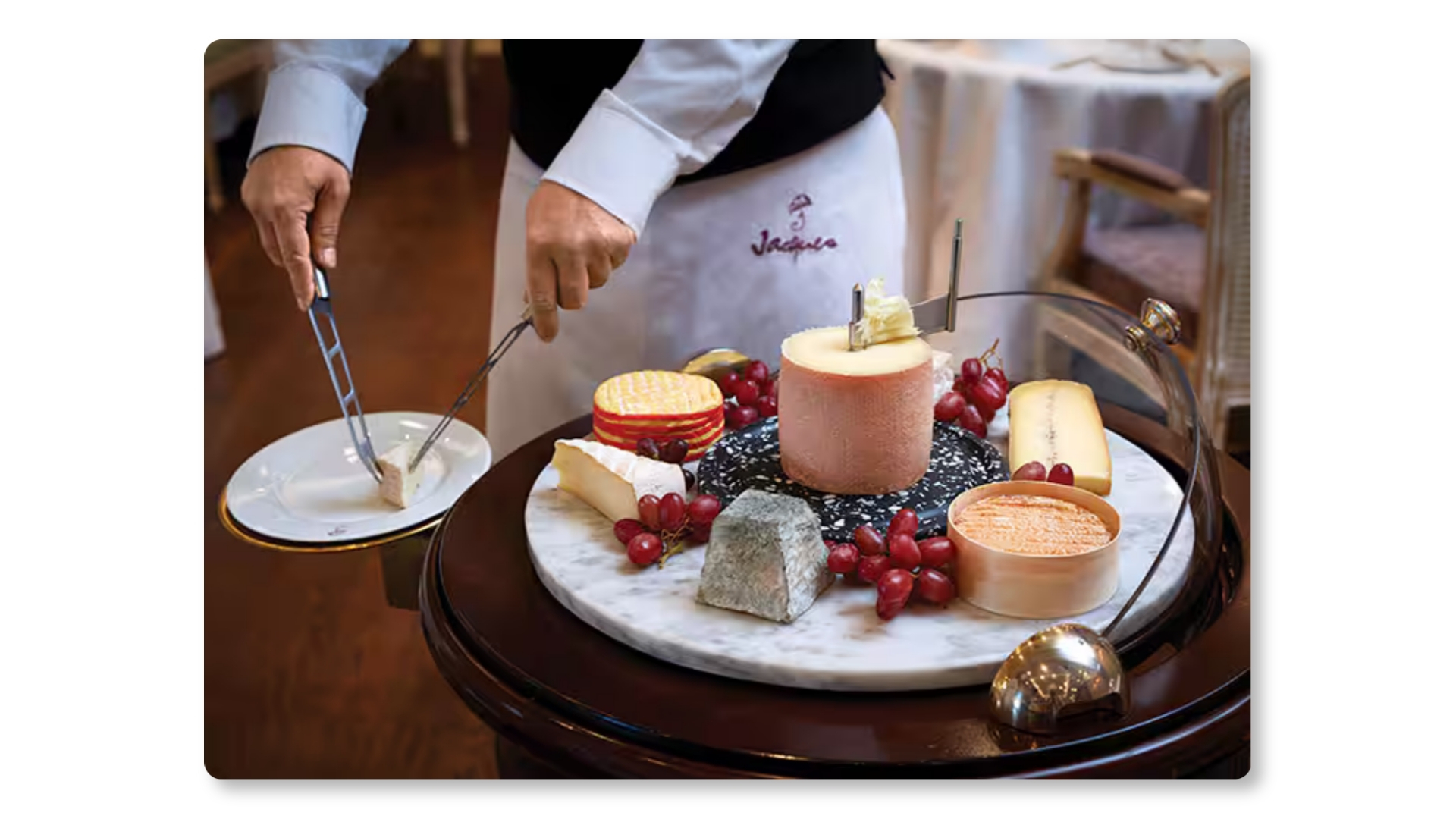 dessert on the oceania cruise ship